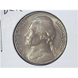 1950-D Jefferson Nickel UNC (Key Date)