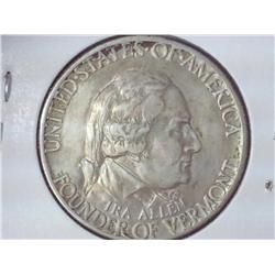 1927 Vermont Sesquicentennial Half  (EF/AU)