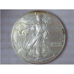 2001 American Silver Eagle (UNC)