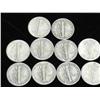 Image 2 : 10 Assorted Mercury Dimes