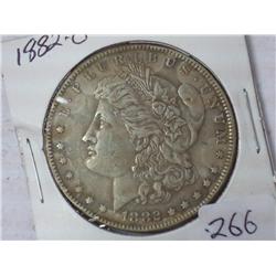 1882-O Morgan Silver Dollar