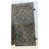 Image 7 : Pair of Vintage Cast Iron Decorative Panels with Embossed Tree Pattern, 30 x 15", Small Chip on Top