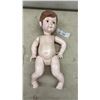 Image 1 : Antique Composition Doll with Molded Hair and Strung Body
