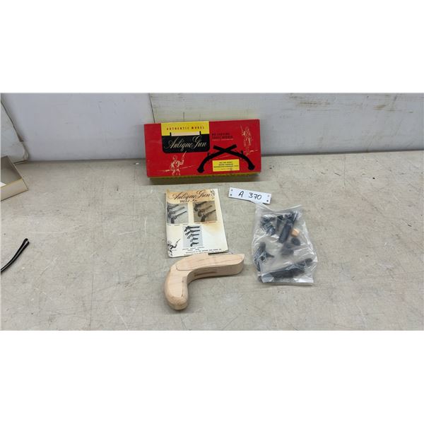 Antique Gun Model Kits "The Revere" Flintlock Pistol Kit with Hardwood Stock and Hardware