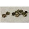 Image 6 : Vintage Decorative Patterned Paint Rollers, Cast Iron Cow Welcome Sign, Cabinet Hardware