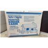 Image 5 : Toys-N-Things Frontier Kinder Cabin Wooden Interlocking Log Building Set Model K-0750