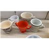 Image 3 : Fire-King Milk Glass D-Handle Coffee Mug, Vintage Thermos, Bowls, Glassware, and More