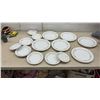 Image 10 : Anchor Hocking Fire-King Milk Glass Bowls, McCoy Handled Soup Bowls, 15 Pcs Vintage Dolphin Golden