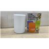 Image 6 : Suntone RR2500 AM/FM Portable Mini Boom Box Radio, LED Projector Light, 2 Ambiance Lights with