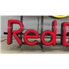 Image 3 : Red Bull LED Neon Sign with Charging Bulls Logo, 14 x 22 x 3"