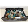 Image 1 : Assorted Antique Glass and Ceramic Electrical Insulators Including CPR and More