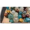 Image 5 : Assorted Antique Glass and Ceramic Electrical Insulators Including CPR and More