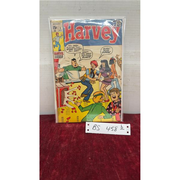 Harvey #1 Comic Book, Marvel Comics Group, October 1970