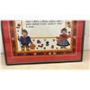 Image 3 : Framed Gröstel Tirolese Italian Recipe Folk Art Print by J. Maring, 26 x 19"