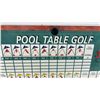 Image 3 : Pool Table Golf 3 in 1 Scorekeeper and Rule Board, 19 x 24""