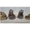 Image 4 : Vintage Cast Metal Sailing Ship Bookends, Assorted Styles and Finishes, Four Pairs
