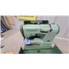 Image 2 : Elna Supermatic Portable Sewing Machine with Carrying Case and Manual