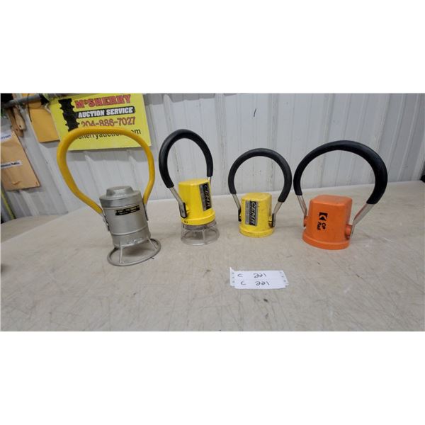 4x CEMR Railway Marker Lights, CP Rail Marker Light, and Industrial Lantern 2 Complete