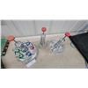 Image 4 : Vintage Mid-Century Chrome Siphon Pump Liquor Dispenser with Shot Glasses and Tray