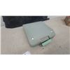 Image 6 : Hermes Baby Portable Manual Typewriter with Integrated Hard Case, Green