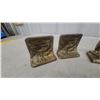 Image 5 : Brass Bookends Owl Motifs, Swan Figurine,and More