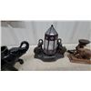 Image 2 : Vintage Ceramic Dumbo Elephant Lamp, Elephant Figurines, and More
