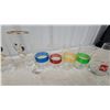Image 3 : Vintage Coca-Cola and 7UP Glasses, Gold-Rimmed Highball Glasses, Shot Glasses, Most Vintage and