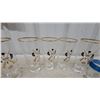Image 5 : Vintage Coca-Cola and 7UP Glasses, Gold-Rimmed Highball Glasses, Shot Glasses, Most Vintage and