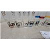 Image 7 : Vintage Coca-Cola and 7UP Glasses, Gold-Rimmed Highball Glasses, Shot Glasses, Most Vintage and