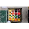 Image 2 : Belgian Billiard Ball Sets Including American Pool and Snooker Balls, 3 Sets