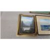 Image 6 : Five Framed Landscape Paintings Depicting Mountains and Forests by John Wride