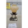 Image 1 : Art Deco Figural Table Lamp with Frosted Glass Shade, Circa 1920s