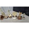Image 2 : Collection of Vintage Sports Trophies Including Soccer and Bowling Awards and More
