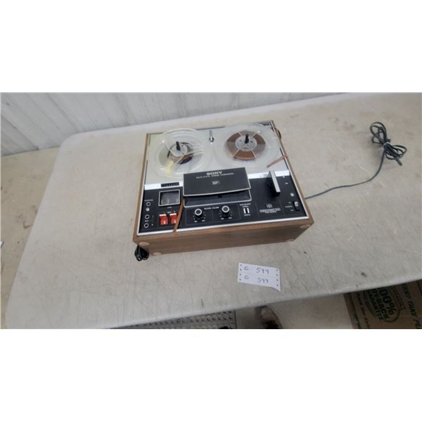 Sony TC-280 Solid State Stereo Reel-To-Reel Tape Recorder