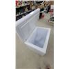Image 4 : Frigidaire 7.2 Cubic Foot Chest Freezer, Model FFCL0722AW, Freezer 34 x 22 x 32"