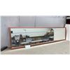 Image 1 : Rectangular Wall Mirror with Copper-Tone Metallic Frame, 63 x 16"
