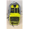 Image 2 : The North Face Surge Backpack, Gray with Neon Yellow Interior