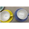 Image 4 : Set of 4 Pastel Tea Cups and Saucers in Floral Gift Box