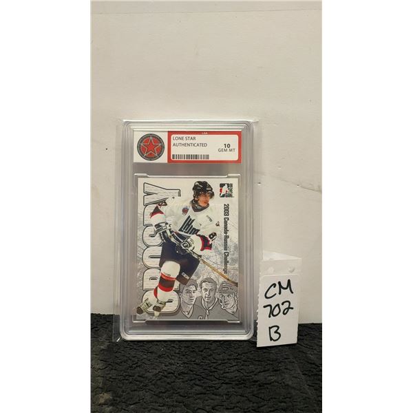 Graded Sydney Crosby Pre Rookie Card