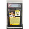 Image 3 : Graded Bobby Orr Boston Bruins Card