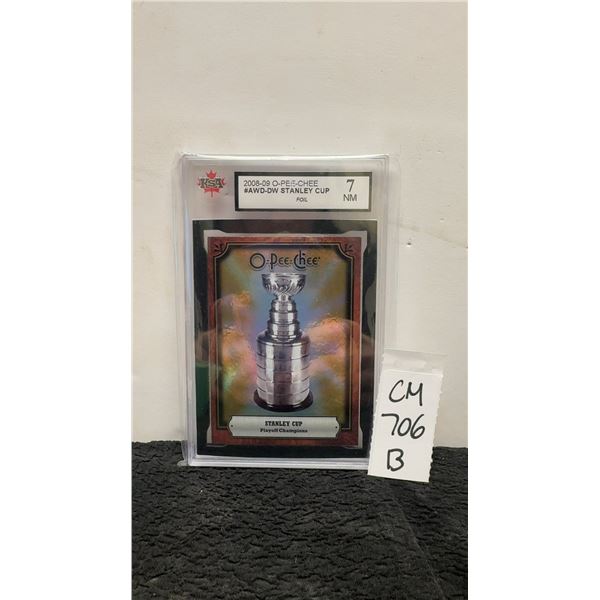 Graded Stanley Cup Foil Card