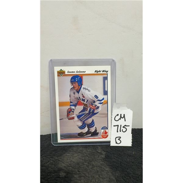 Teemu Selanne Rookie Card