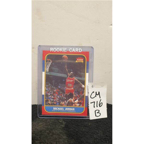 Michael Jordan *Reprint* Rookie Card