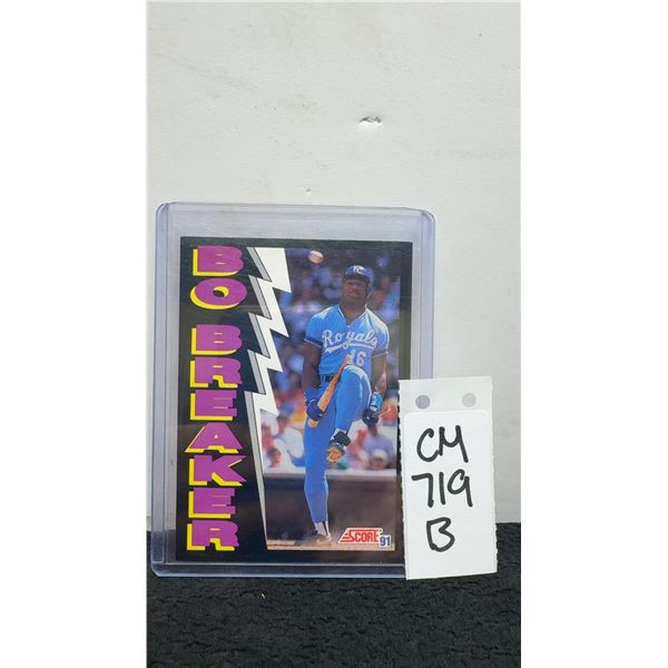 Bo Jackson Bo Breaker Baseball Card