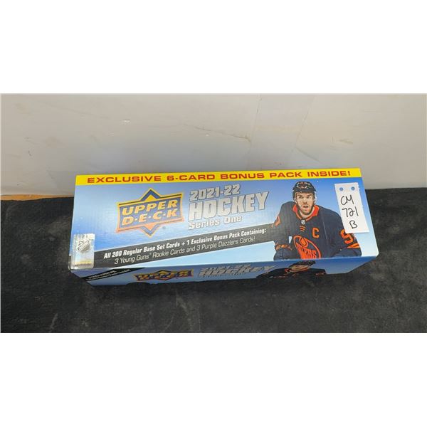 Complete 2021-22 Upper Deck Series 1 Base Set