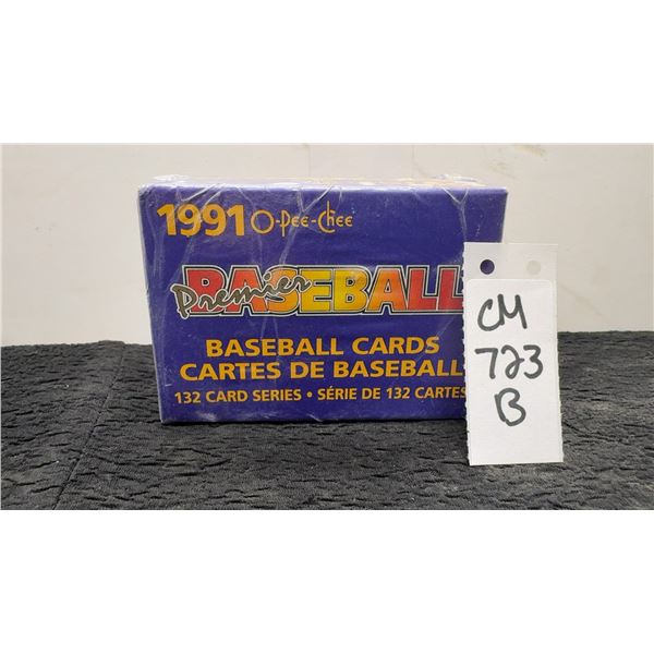 Sealed Complete 1991 O-Pee-Chee Premier Baseball Set