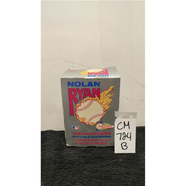 Complete Nolan Ryan Texas Express Baseball Set