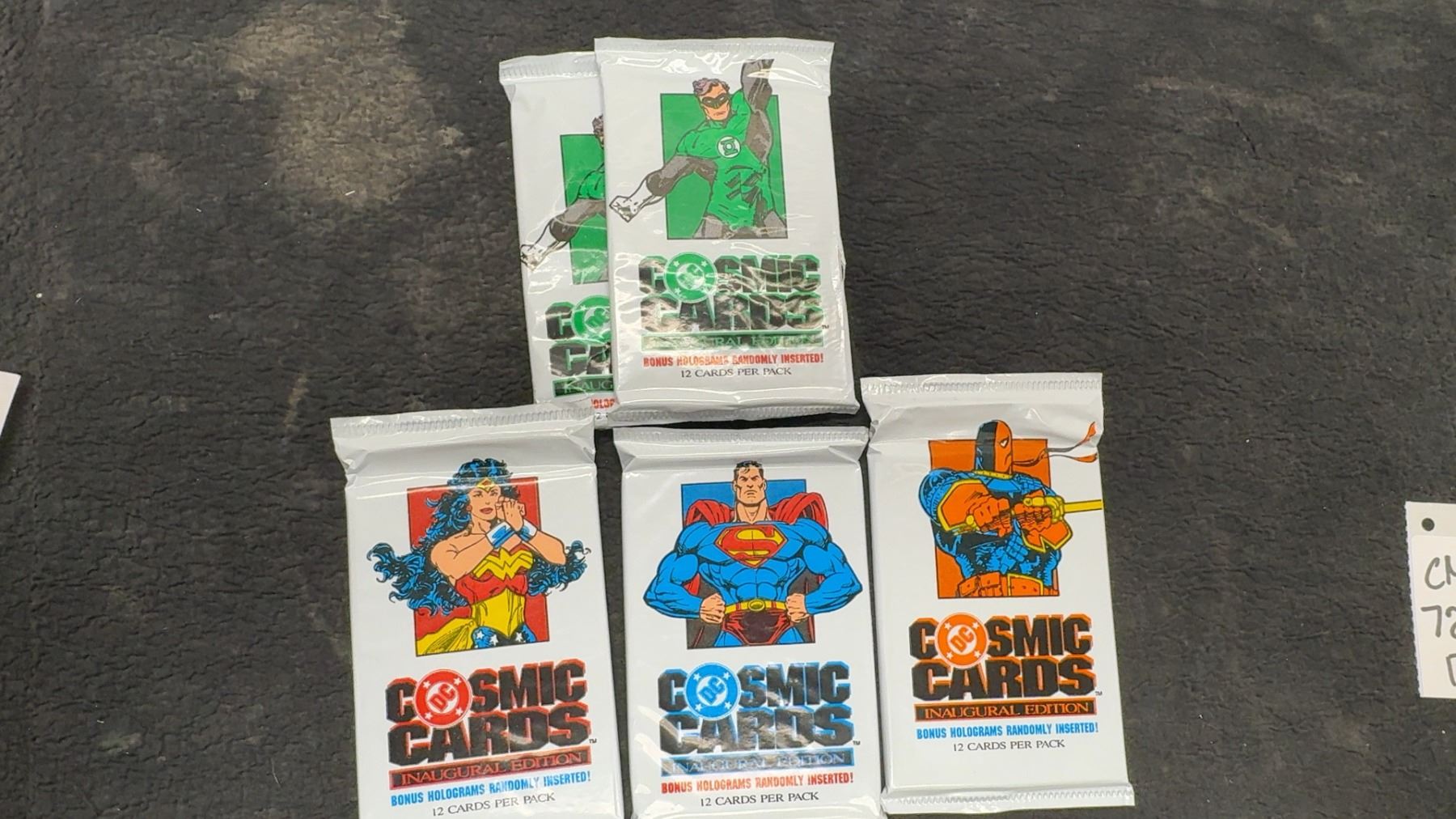 5 Unopened DC Cosmic Inaugural Edition