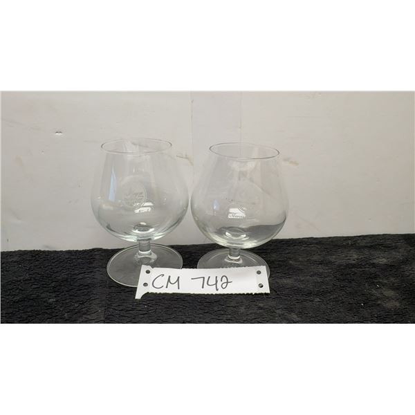 2 - 1989 Winnipeg Jets Awards Night Glasses