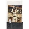 Image 1 : Signed Bob Feller Cleveland Indians 8 x 10 Photo